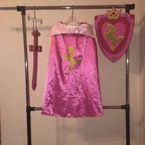 Lego Princess Cape, sword and shield